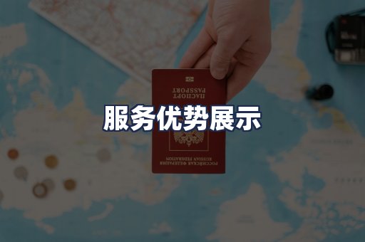 服务优势展示